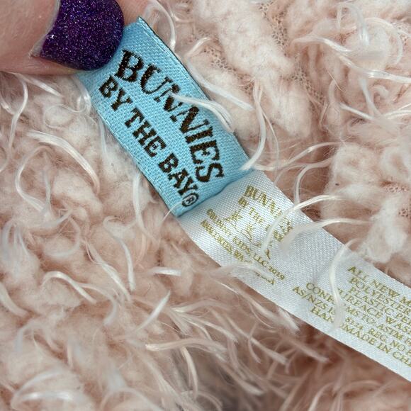 Bunnies By The Bay Pink Piggy Plush Pig Stuffed Animal Toy 12 Inch Shaggy Fuzzy - Picture 8 of 9